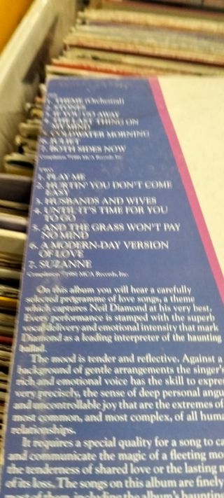 Vinile Neil Diamond Love Songs