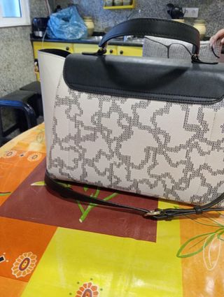 Bolso Tous Original Beige y Negro