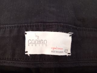 Peto vaquero negro Talla M.
Nuevo sin etiqueta 
