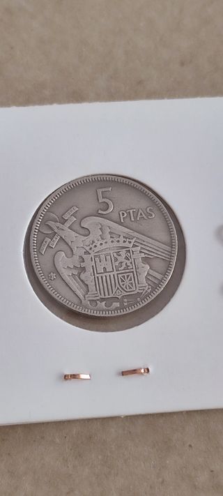 Moneda 5 Pesetas 1957*(61) Franco