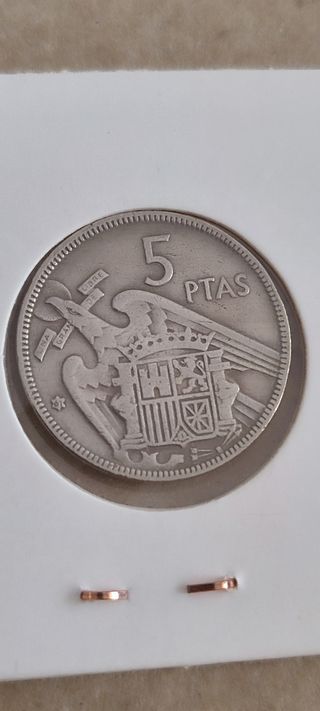 Moneda 5 Pesetas 1957*(61) Franco