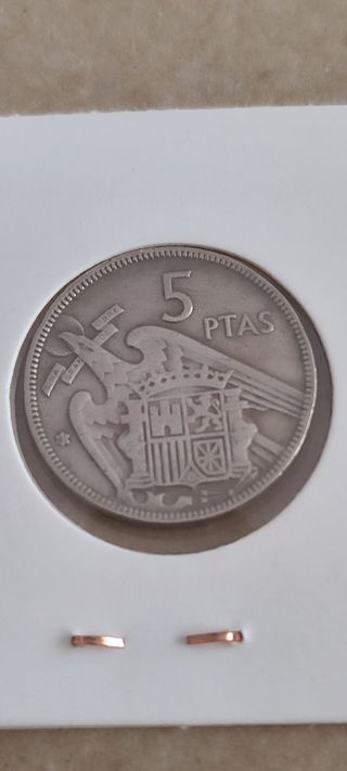 Moneda 5 Pesetas 1957*(61) Franco
