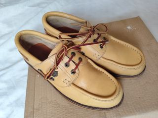 Zapatos náuticos de piel. Wisconsin