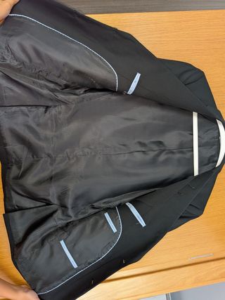 Chaqueta americana negra