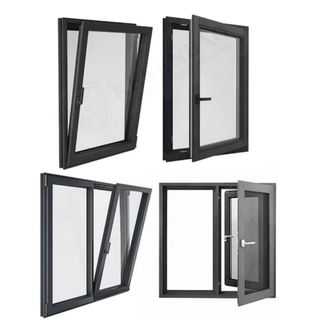 Ventanas de aluminio modernas