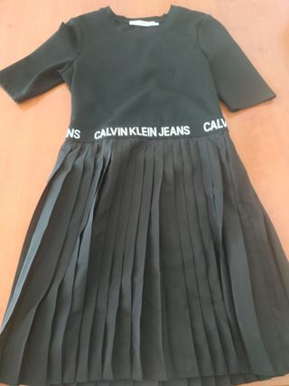 Vestido Calvin Klein Jeans Mujer Negro