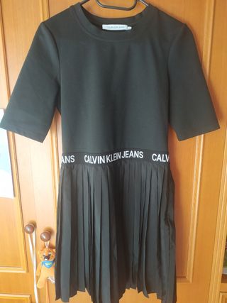 Vestido Calvin Klein Jeans Mujer Negro