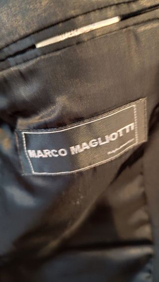 Traje medio chaqué MARCO MAGLIOTTI negro