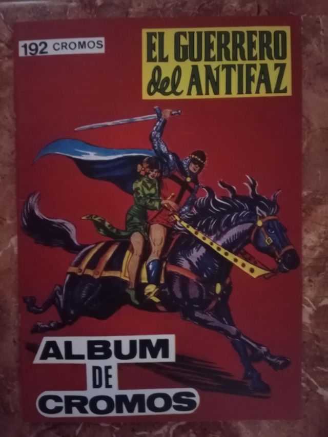 Álbum de Cromos El Guerrero del Antifaz