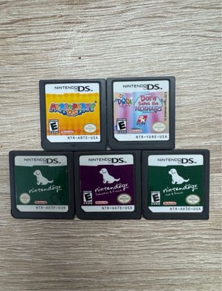 Nintendo DS Lite Blanca + 10 Juegos