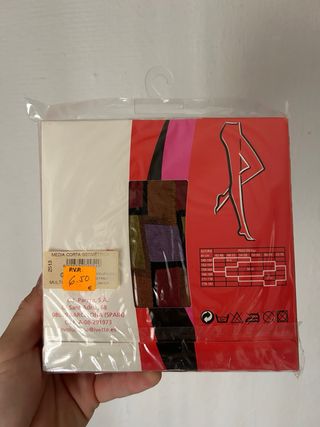 Pantys Ivette Talla G.  Multicolor.