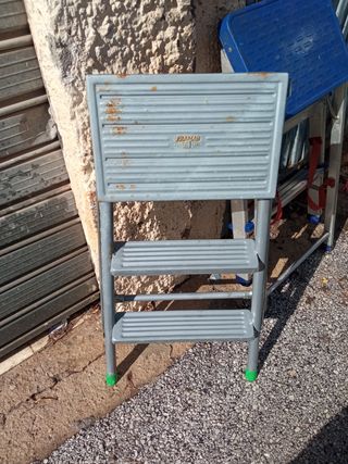 Escalera banqueta plegable