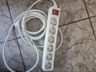 Regleta 6 Enchufes con Interruptor