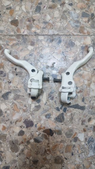 MANETAS WEINMANN 2 DEDOS BMX BLANCAS