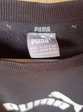 Sudadera Puma Negra