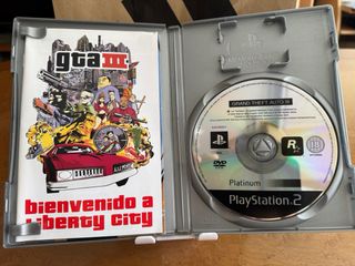 GTA III Platinum PS2