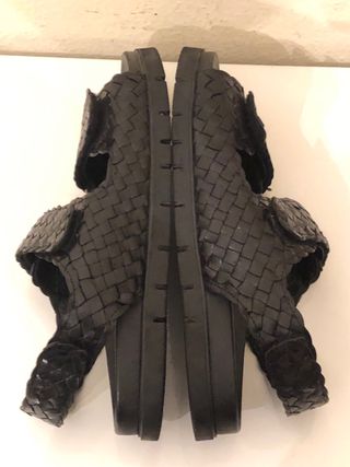 PONS QUINTANA - Sandalias trenzado negras 40