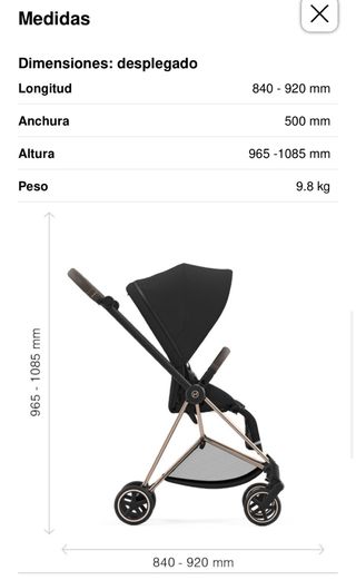 Silla de paseo Cybex Mios 