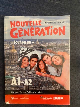 libro frances 1 bachillerato Nouvelle generation