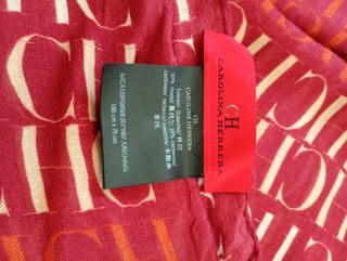 Pañuelo foulard Carolina Herrera rojo