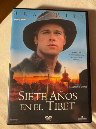 DVD Siete Años en el Tíbet (Brad Pitt)