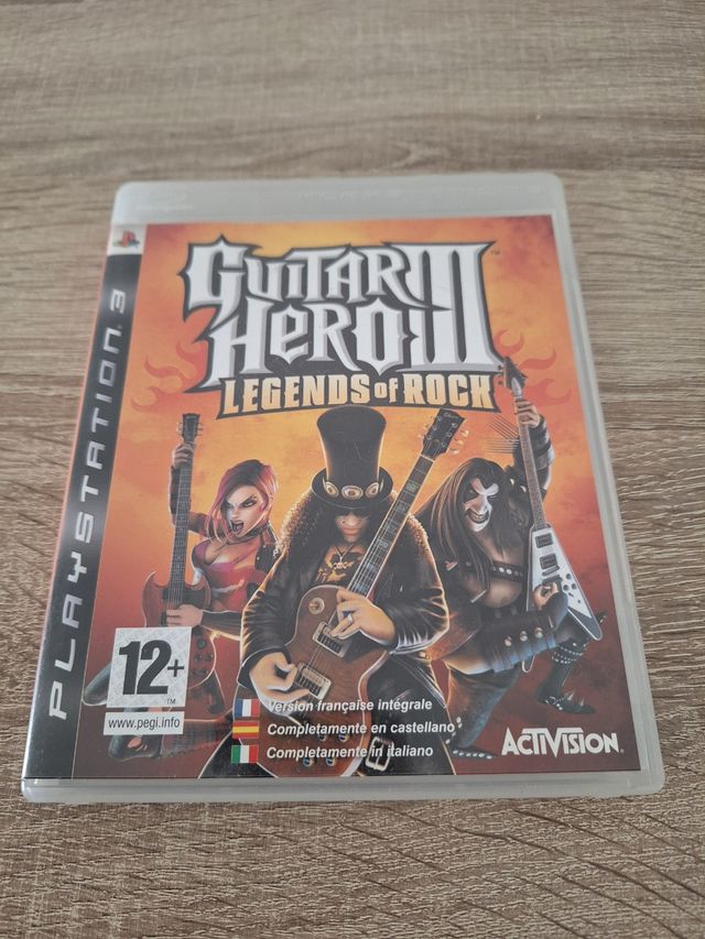 Guitar Hero III: Legends of Rock PS3