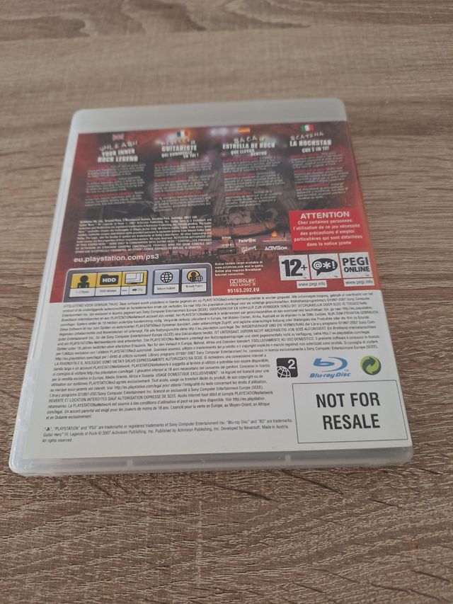 Guitar Hero III: Legends of Rock PS3