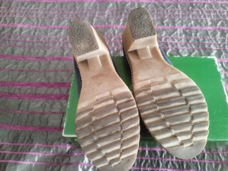 Zapatos Drastik ante azul Talla 38
