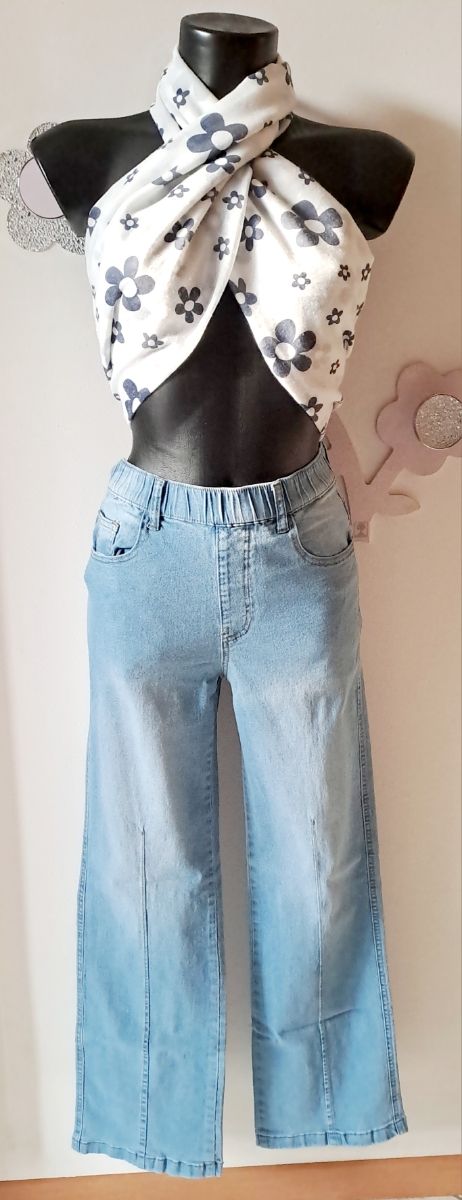 Jeans vita alta elasticizzati