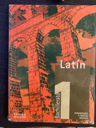 libro latin 1 bachillerato oxford educación y