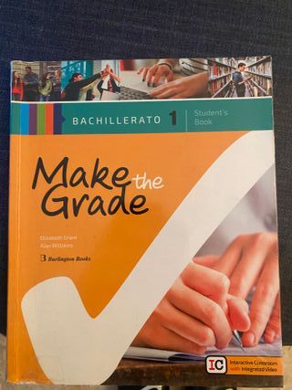 Libro de ingles 1 bachillerato make the grade