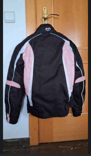 Chaqueta moto mujer