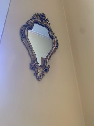 Specchio e consolle da ingresso d'epoca