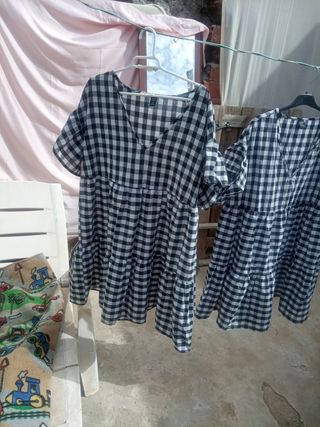 Vestido de cuadros talla XXXL