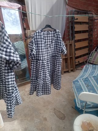 Vestido de cuadros talla XXXL