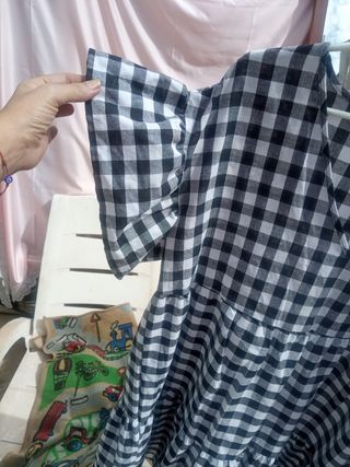 Vestido de cuadros talla XXXL