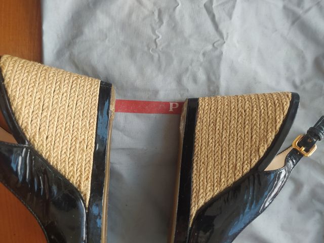 Zapatos Prada Negros Charol