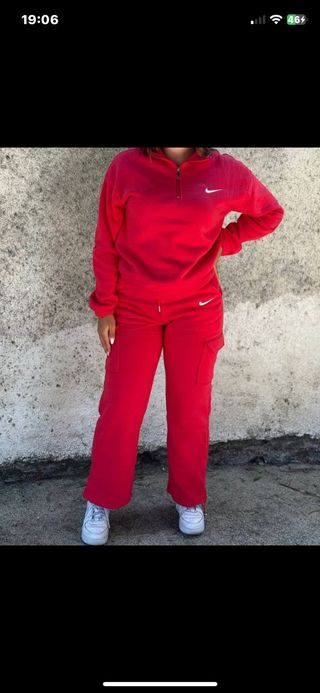 Chándal Nike Gris Mujer