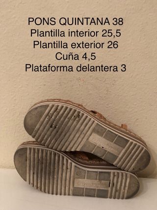 PONS QUINTANA - Sandalias trenzado naranja 38
