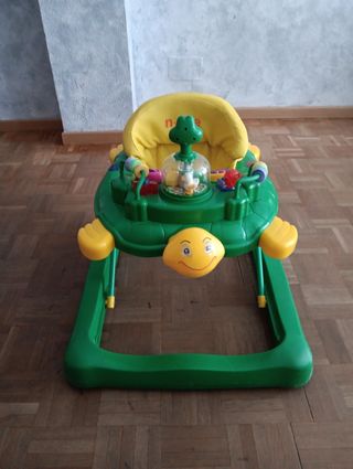 Tacatá de bebé verde y amarillo