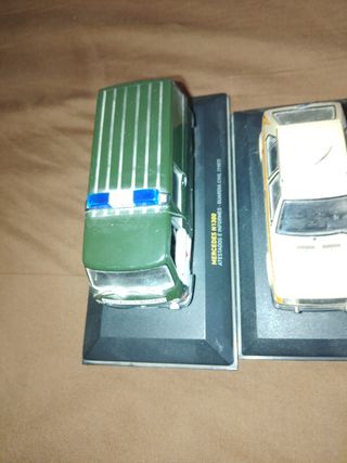 Lote 3 coches Guardia Civil y policía nacional. 