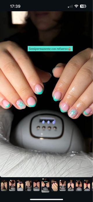 Uñas en Costacabana, Almería 