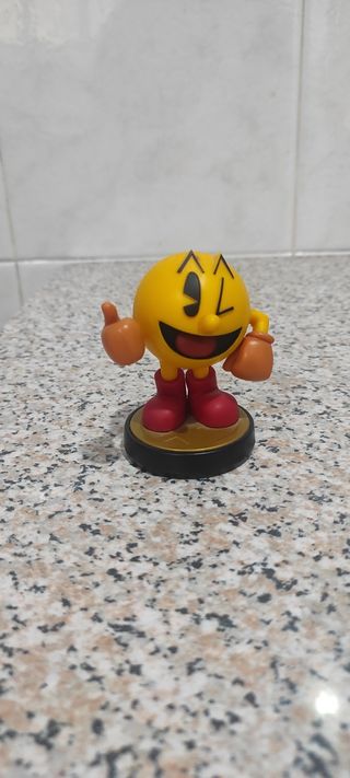 Pack 4 o (sueltos ) Figuras Amiibo: Pac-Man, Pikac