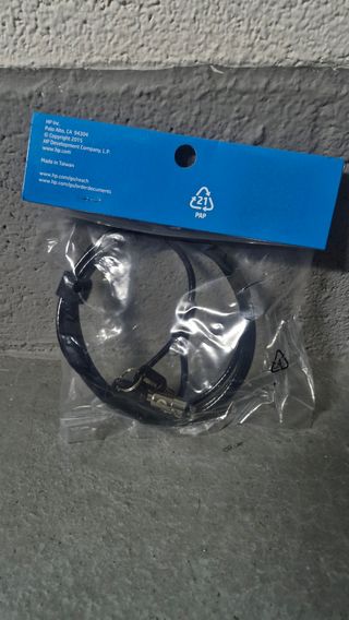 Candado Cable HP - Keyed Cable Lock 10mm