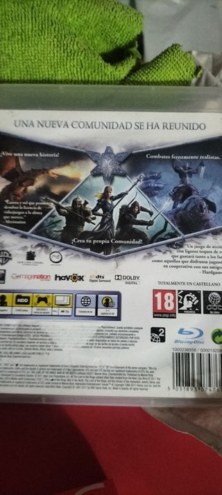 El Señor de los Anillos: La Guerra del Norte PS3 
