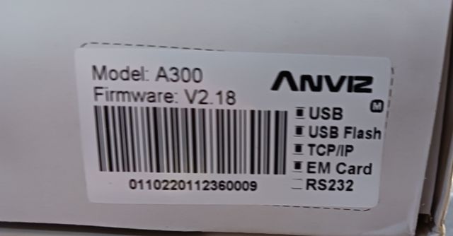 Control de Horario Huella Digital