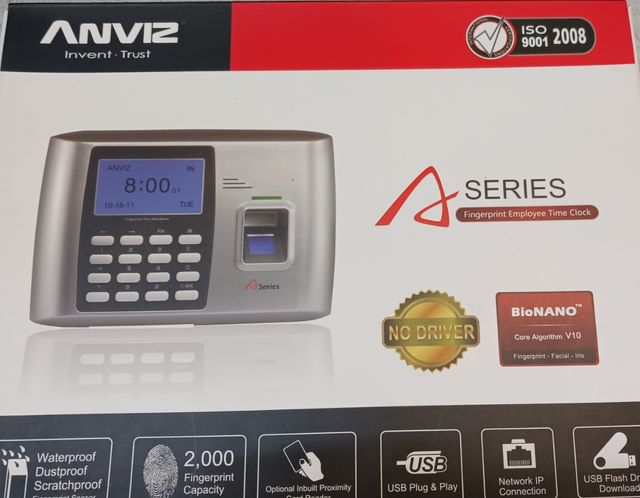 Control de Horario Huella Digital