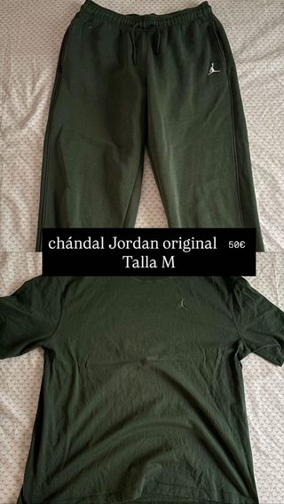 Chándal Jordan Talla M Verde