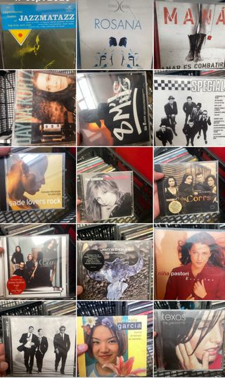 Lote CDs y DVDs Varios Artistas Jazz Pop Rock 
