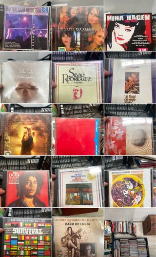 Lote CDs y DVDs Varios Artistas Jazz Pop Rock 